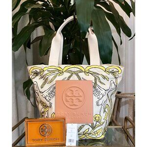 AUTHENTIC TORY BURCH PRINTED NYLON CARRYALL TOTE